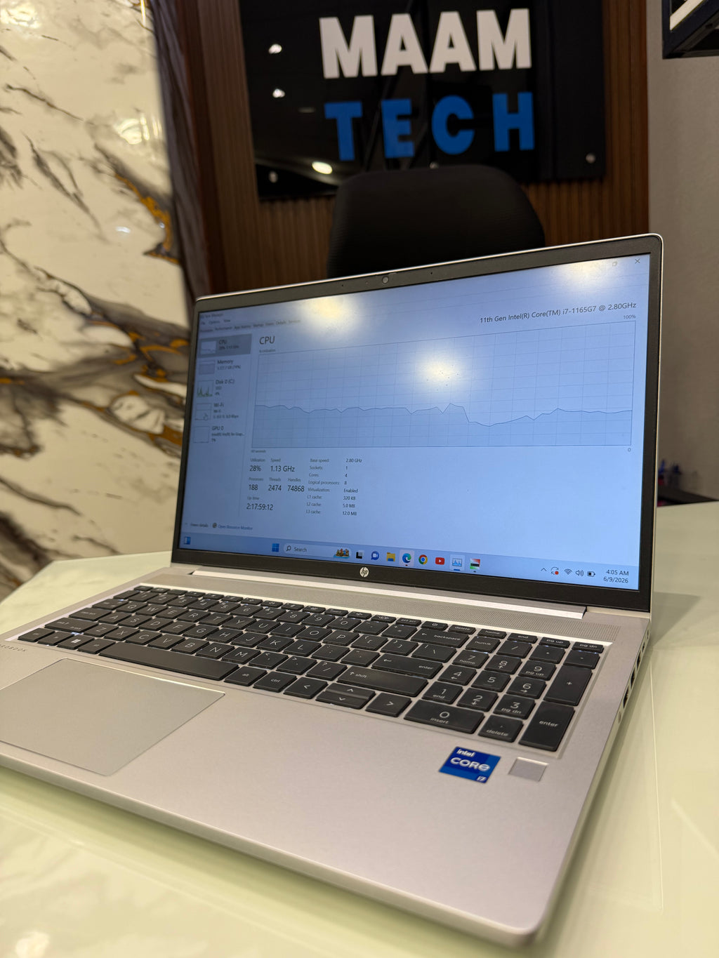 HP Probook 450 G8 Core i7 11th Gen, 16GB, 512GB NVME, 15.6″ FHD LED