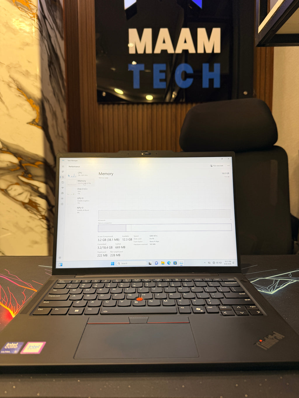 Lenovo ThinkPad T14s Gen 5 – Core Ultra 5 125U | 16GB RAM | 512GB SSD