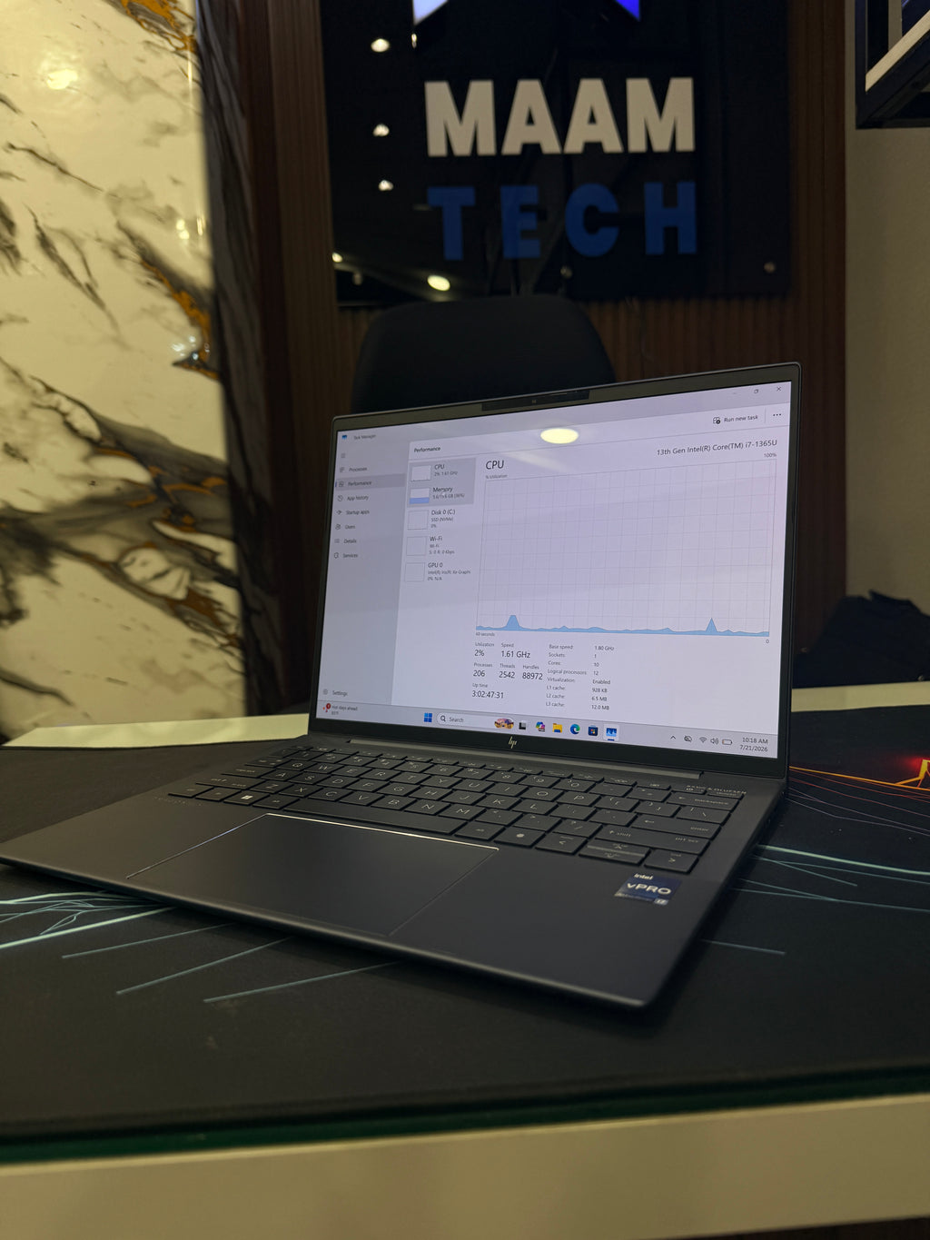 HP Dragonfly G4 13.5” i7 13th GEN 16/512