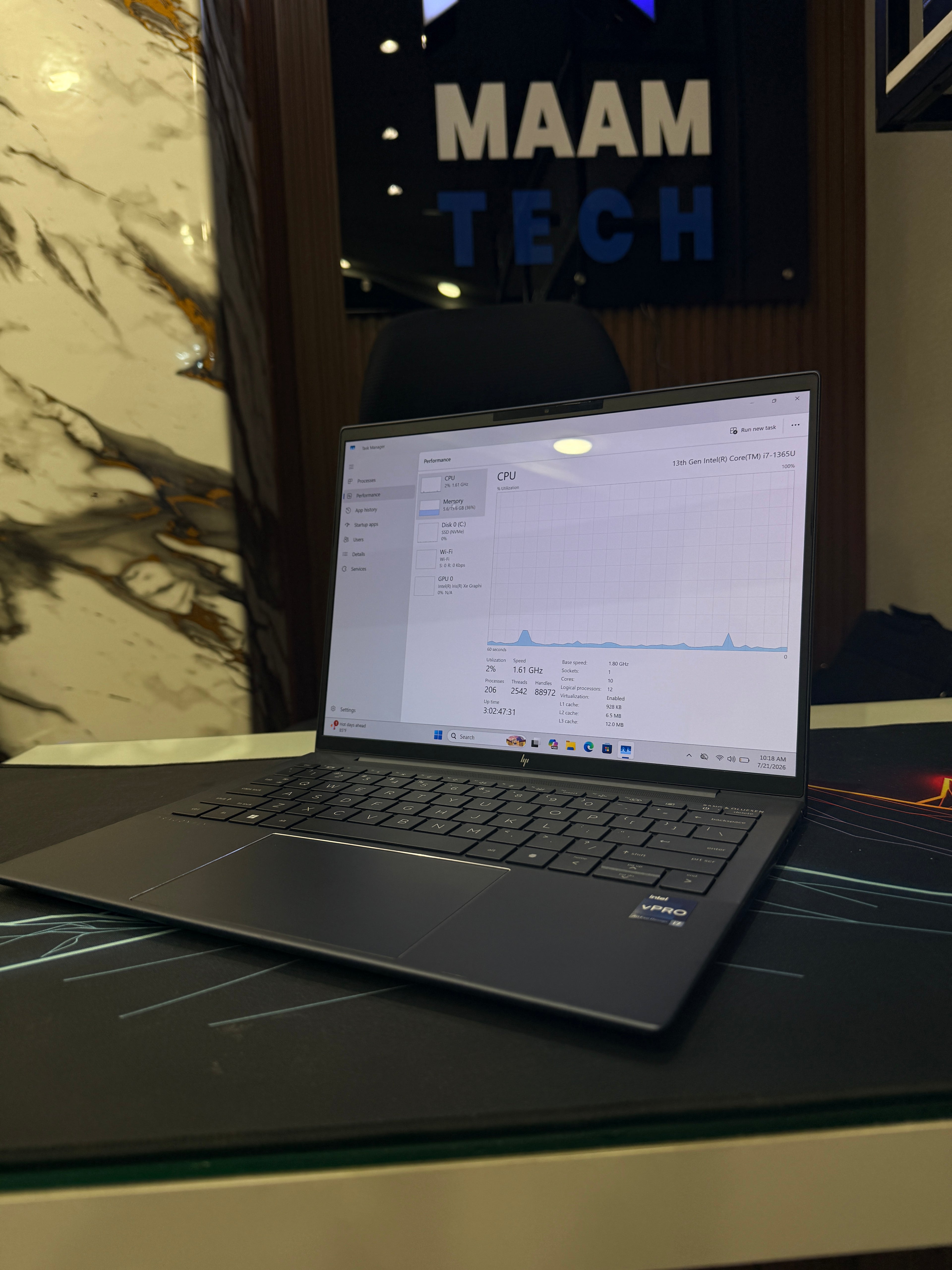HP Dragonfly G4 13.5” i7 13th GEN 16/512