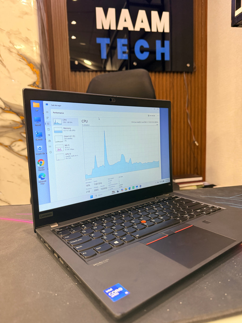 Lenovo ThinkPad T14 Gen 2 – 11th Gen Core i5 | 16GB RAM | 256GB SSD | FHD Display