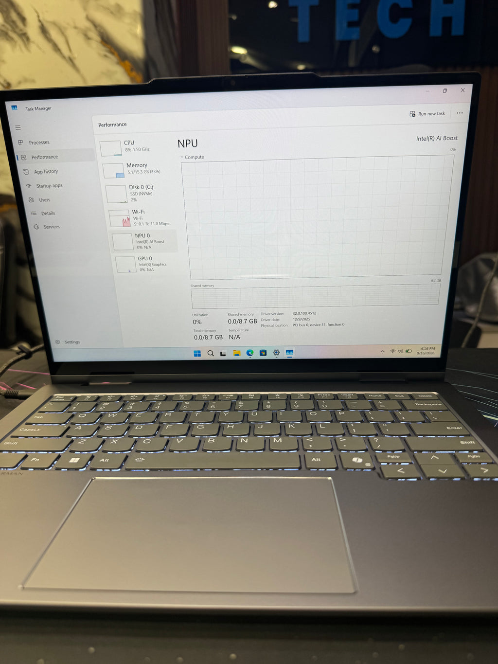 Lenovo ThinkBook 14 Ultra 7 155U 16GB RAM 512GB NVMe SSD