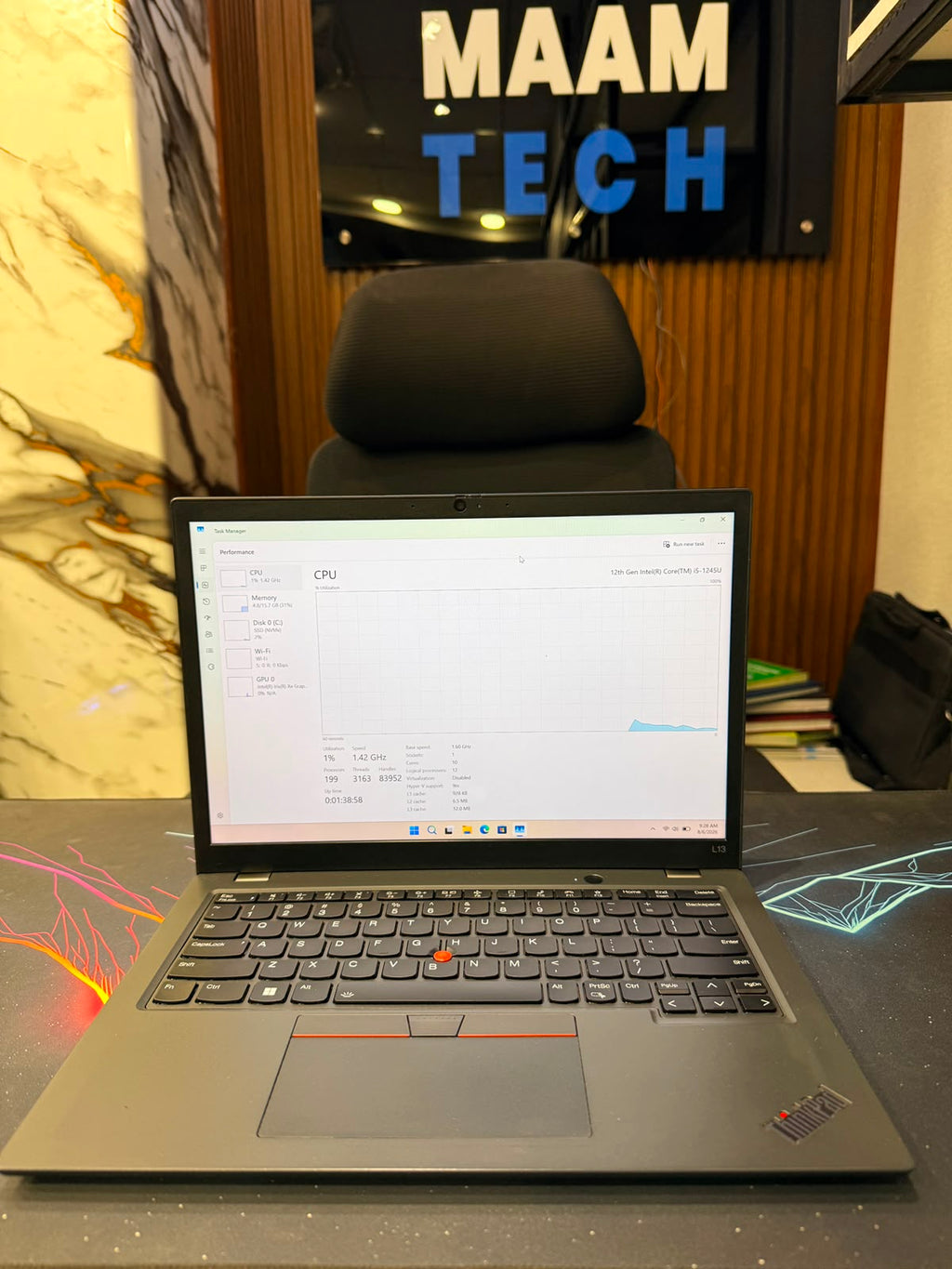 Lenovo ThinkPad L13 Gen 3 | i5 12th Gen | 16GB DDR4 | 256 NVMe | Backlit Keyboard | FingerPrint | Touch Display
